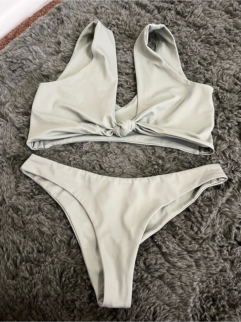 Wave Babe Bikini Light Green Large/Medium